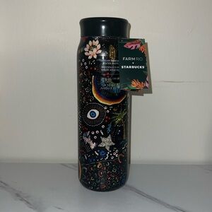 NWT Starbucks x Farm Rio Borogodo 20 ounce stainless steel water bottle